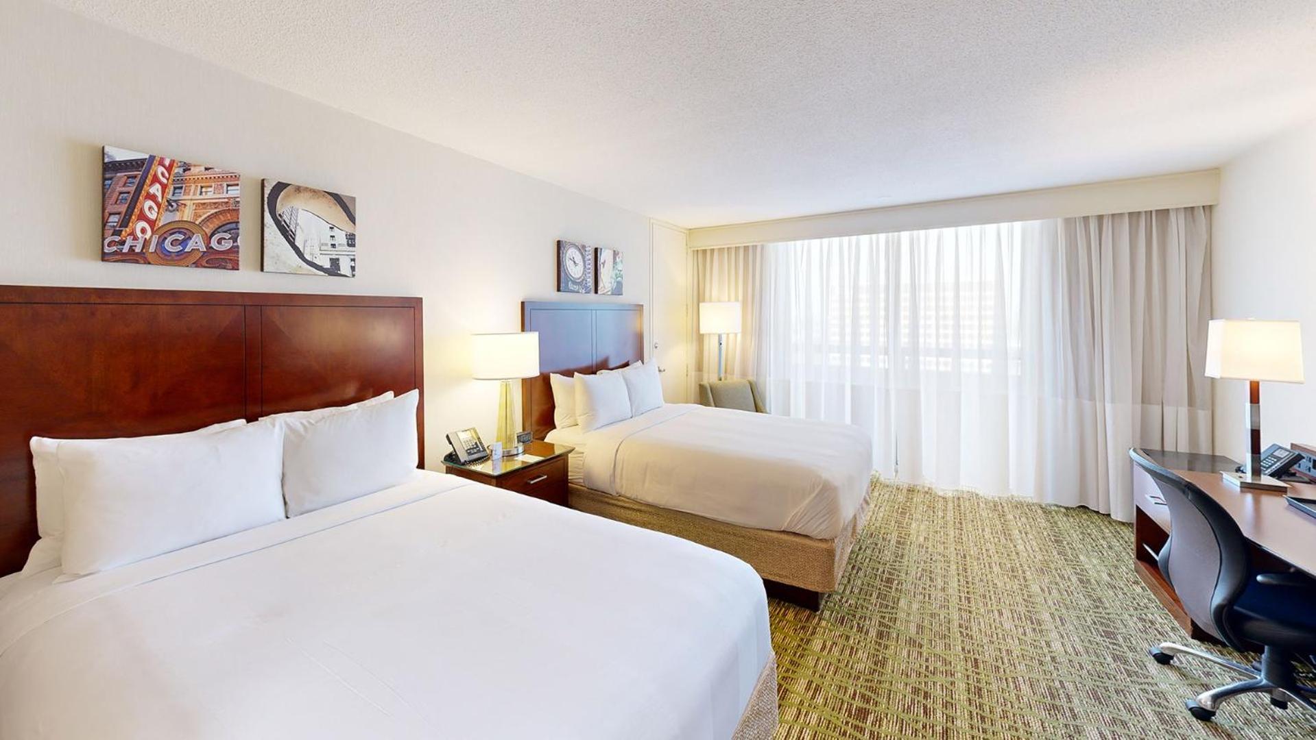 Marriott Chicago O'Hare Hotell Rosemont Exteriör bild